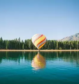 Balloon flight lake bled ljubljana