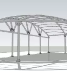 Izdelava nadstreskov in skeletnih his gorenjska