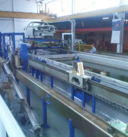 Montaza lakirnih linij kovinskih konstrukcij in transportne tehnike slovenija