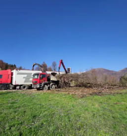 Prodaja lesnih sekancev kobarid