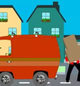 Razvoz paketov in posiljk po sloveniji