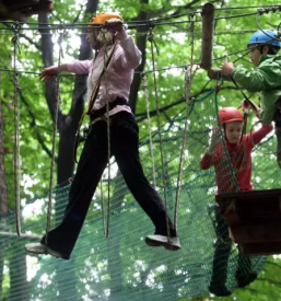 Varen pustolovski park slovenija