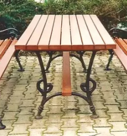 Visoke lesene grede za vrt in teraso slvoenija