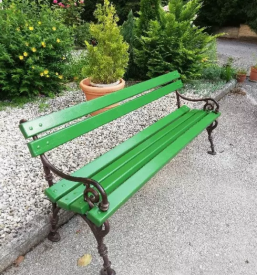 Visoke lesene grede za vrt in teraso slvoenija