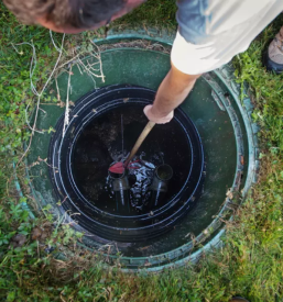 Napeljava čistilne naprave Pomurje