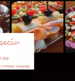 Peka porocnih peciv savinjska in slovenija