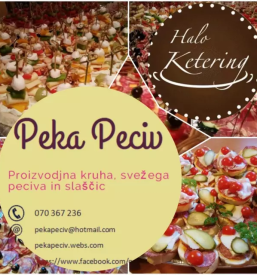 Peka porocnih peciv savinjska in slovenija