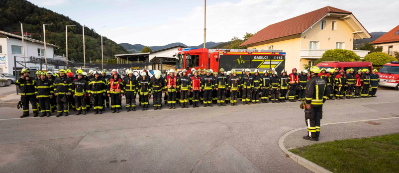 Prostovoljno gasilsko društvo Slovenj Gradec, Koroška