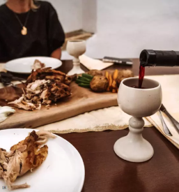 Prostor za zaključene družbe Podčetrtek