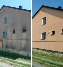Čiščenje fasad, streh in talnih površin slovenija
