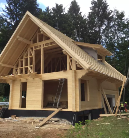 Postavitev brunarice