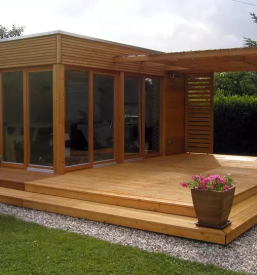 Izdelava projektov lesene modularne hiše 