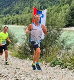 Kvaliteten trening triatlona obala