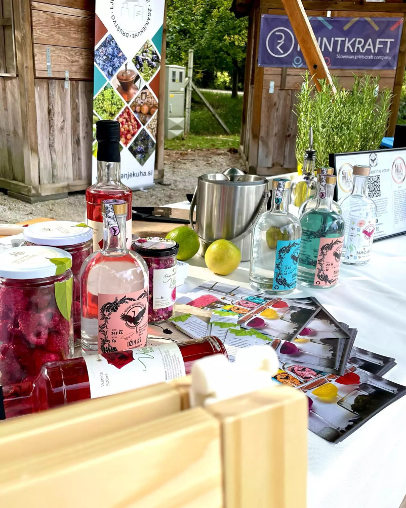 Prodaja kvalitetnega slovenskega gina v Sloveniji