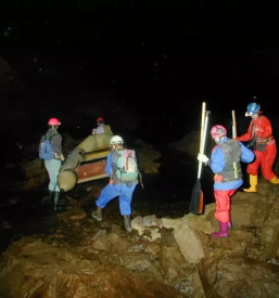 Tour of the planina cave