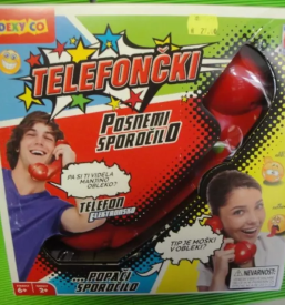 Prodaja obutve in igrač litija