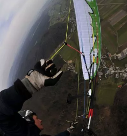 Jadralno padalstvo bohinj gorenjska