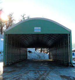 Montaža industrijskih šotorov Slovenija