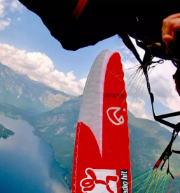 Tandem paragliding bled