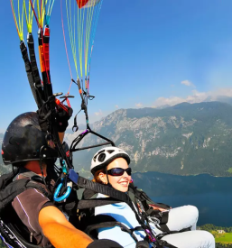 Tandem paragliding bohinj