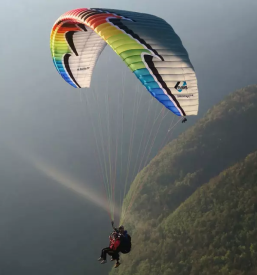 Tandem paragliding bohinj