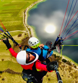 Tandem paragliding slovenija