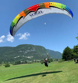 Ugoden tandemski polet z jadralnim padalom gorenjska