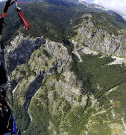 Ugoden tandemski polet z jadralnim padalom gorenjska