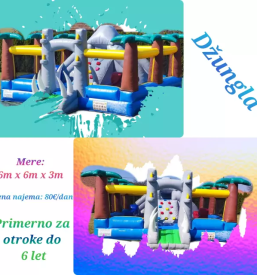 Ugodna izposoja napihljivih igral ptuj, okolica