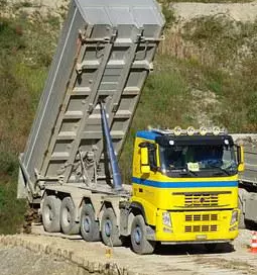 Domaci in mednarodni kiper prevozi zita