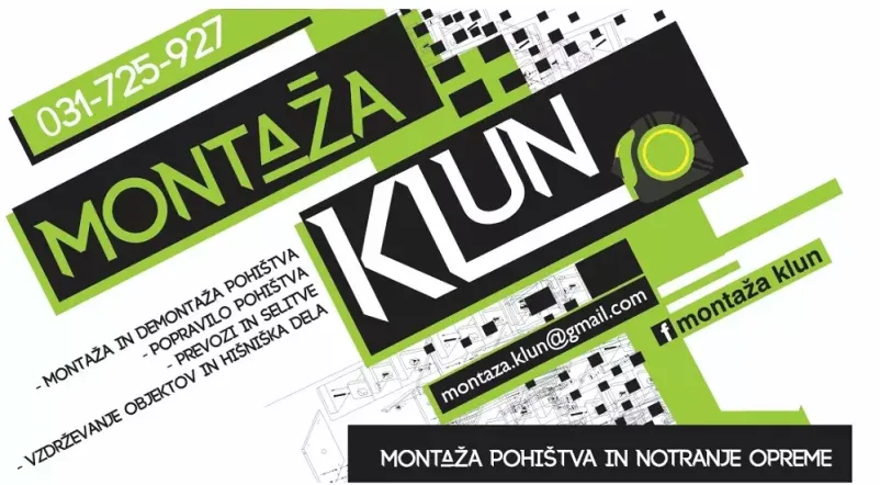 montaža pohištva