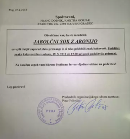 Naravni sokovi slovenj gradec