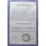 ESHIFA, SAUDIN AHMETOVIĆ S.P.