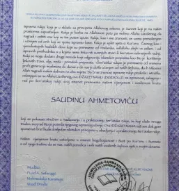 Šerijatska rukja hidžama v sloveniji