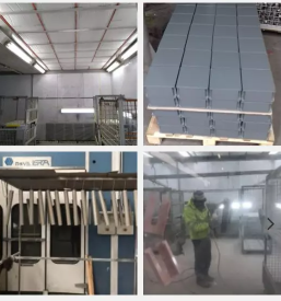 Mokro barvanje kovin goriska