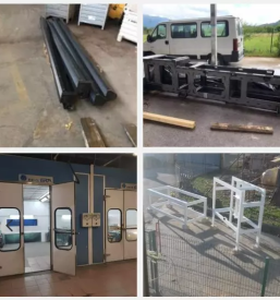 Mokro barvanje kovin goriska