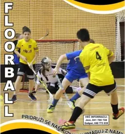 Tekmovanje v floorball Gorenjska