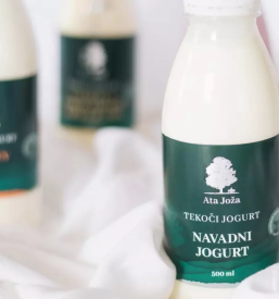 Prodaja domacega sadnega in navadnega jogurta kranj okolica