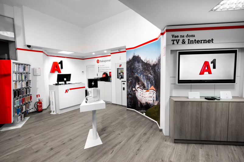 Potrebujete nov paket internet + TV? V Postojni, na Notranjskem obiščite poslovalnico A1!