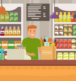 Supermarket elit ljubljana osrednja slovenija, prijazno osebje