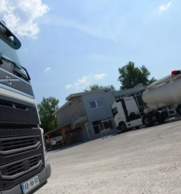 Hiter prevoz hrane s hladilnim kamionom v Nemčijo