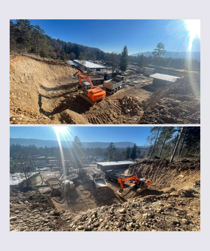 Kvalitetne storitve z bagrom Radovljica