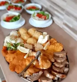 prostor za zaključene družbe na turistični kmetiji posavje