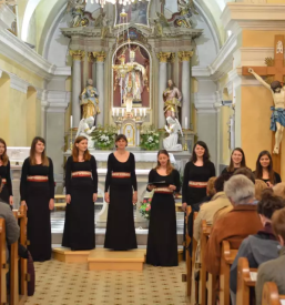 Nastop vokalne skupine idrija