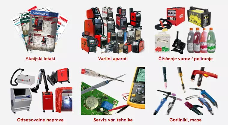 Ugodna prodaja in servis varilnih aparatov Ljubljana, Osrednja SLovenija