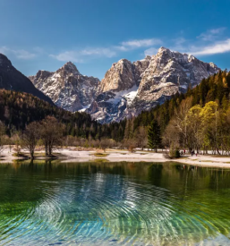 Apartment with terrace kranjska gora slovenia