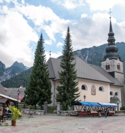 Apartment with terrace kranjska gora slovenia