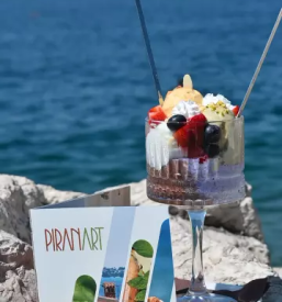 Dober domaci veganski in brezglutenski sladoled obala