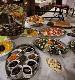 Veganska in brezglutenska vecerja obala