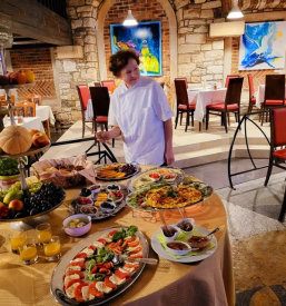 Veganska in brezglutenska vecerja obala